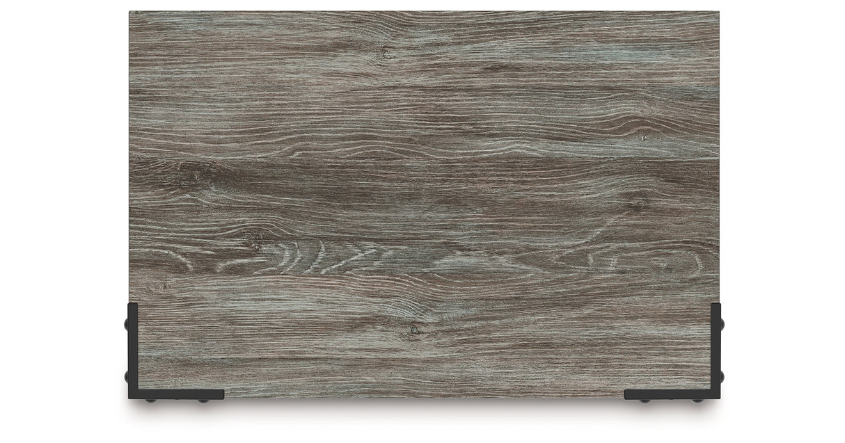 Frandern Gray Nightstand from Ashley Furniture - Luna Furniture