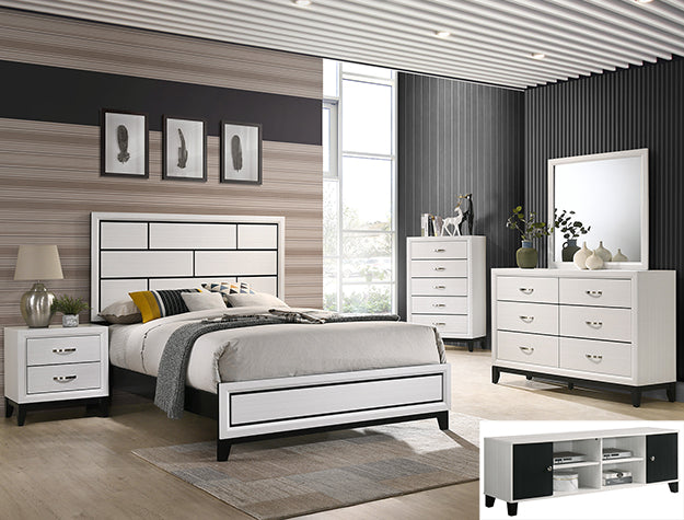 Akerson Chalk Bedroom Mirror (Mirror Only) from Crown Mark - Luna Furniture