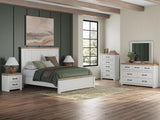 Savonport in White/Brown from Ashley - Luna Furniture