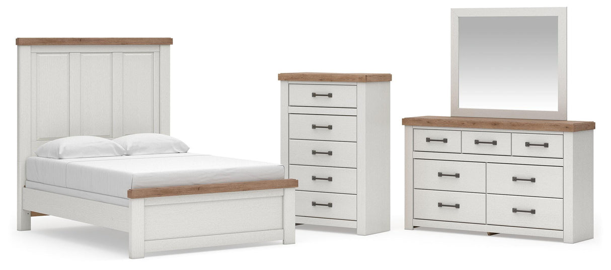 Savonport in White/Brown from Ashley - Luna Furniture