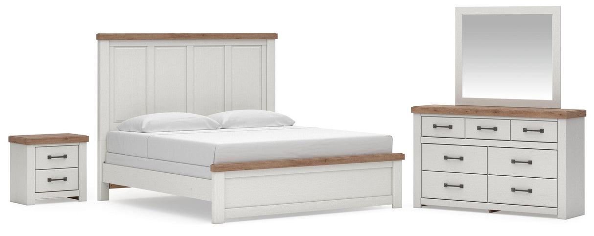 Savonport in White/Brown from Ashley - Luna Furniture