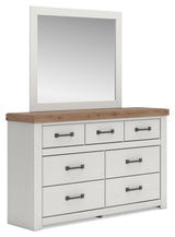 Savonport in White/Brown from Ashley - Luna Furniture