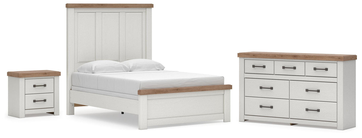 Savonport in White/Brown from Ashley - Luna Furniture