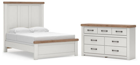 Savonport in White/Brown from Ashley - Luna Furniture