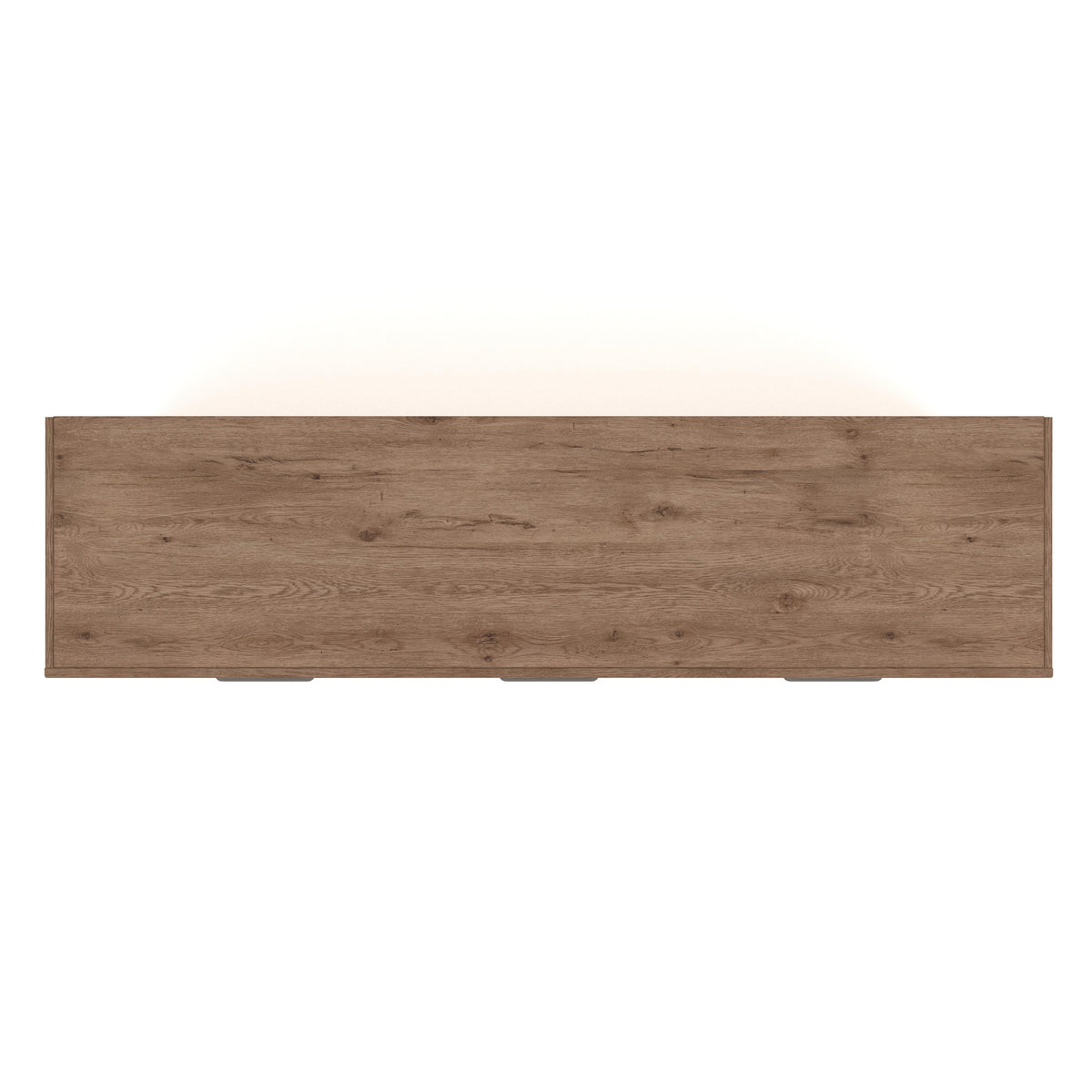 Savonport White/Brown Queen Panel Storage Bed with Dresser from Ashley - Luna Furniture