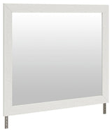 Savonport White Bedroom Mirror from Ashley - Luna Furniture