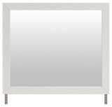 Savonport White Bedroom Mirror from Ashley - Luna Furniture