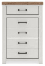 Savonport in White/Brown from Ashley - Luna Furniture