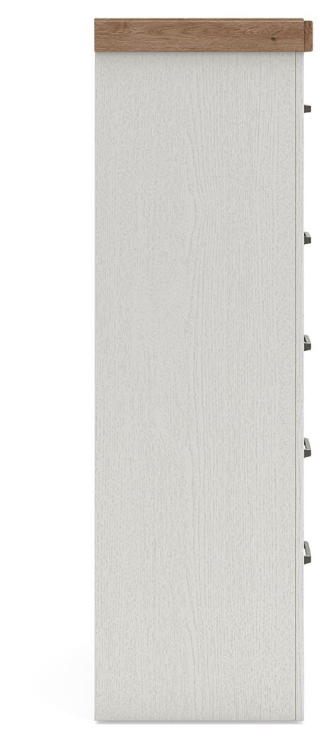Savonport in White/Brown from Ashley - Luna Furniture
