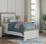 Savonport in White/Brown from Ashley - Luna Furniture