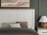 Savonport in White/Brown from Ashley - Luna Furniture