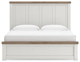 Savonport in White/Brown from Ashley - Luna Furniture