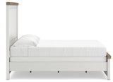 Savonport in White/Brown from Ashley - Luna Furniture