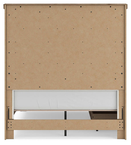 Savonport White/Brown Full Panel Storage Bed from Ashley - Luna Furniture