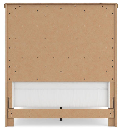 Savonport White/Brown Full Panel Bed from Ashley - Luna Furniture