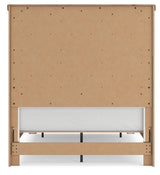 Savonport White/Brown Full Panel Storage Bed from Ashley - Luna Furniture