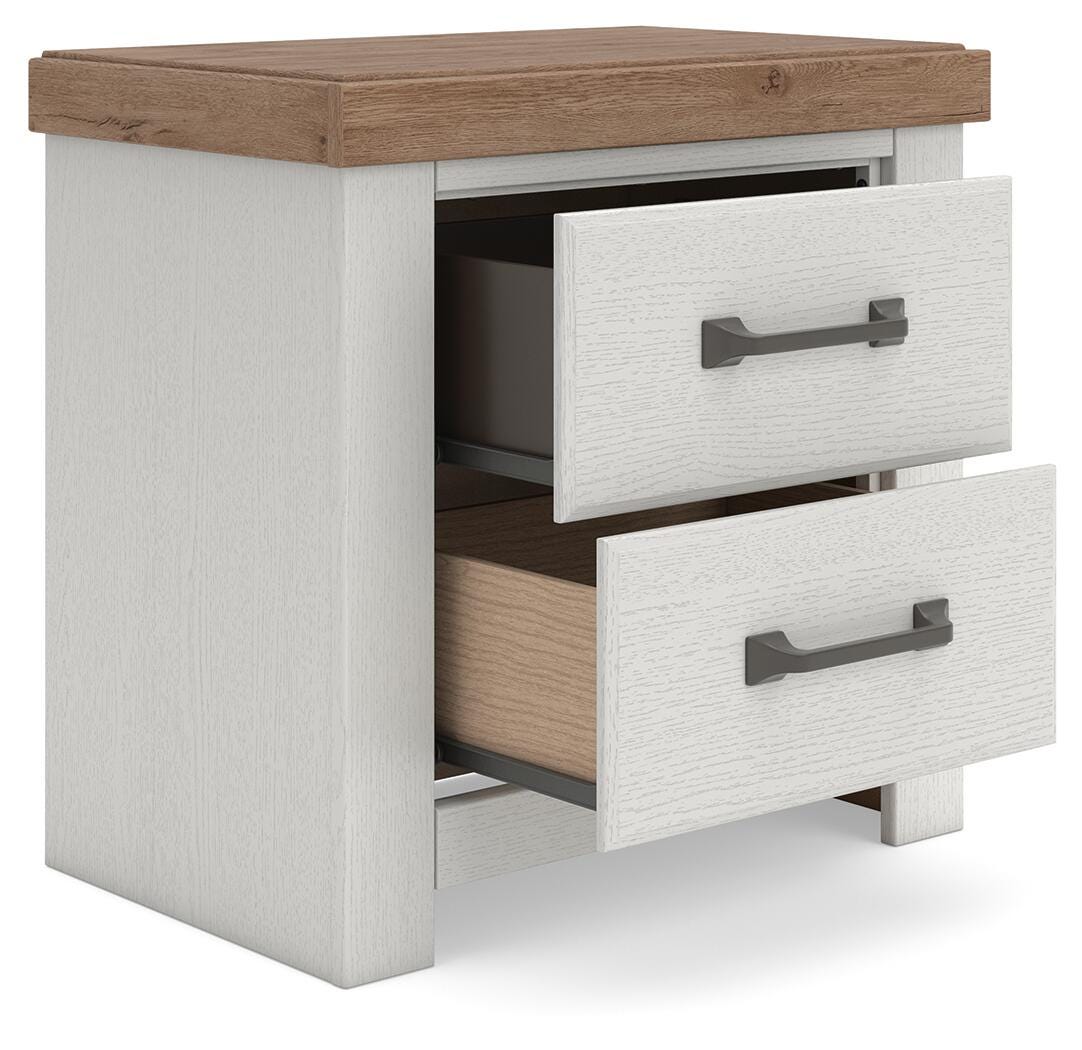 Savonport in White/Brown from Ashley - Luna Furniture
