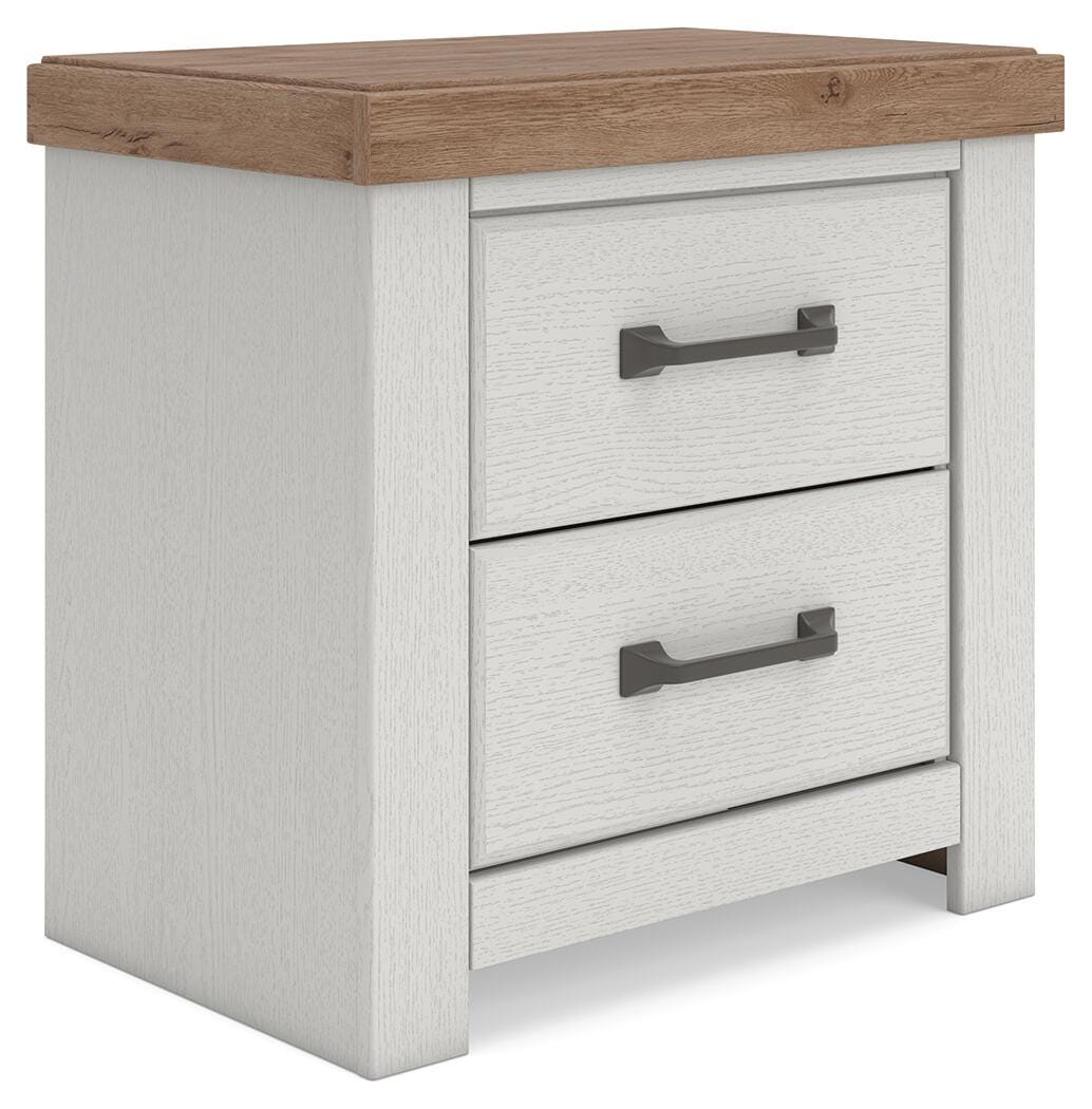 Savonport in White/Brown from Ashley - Luna Furniture