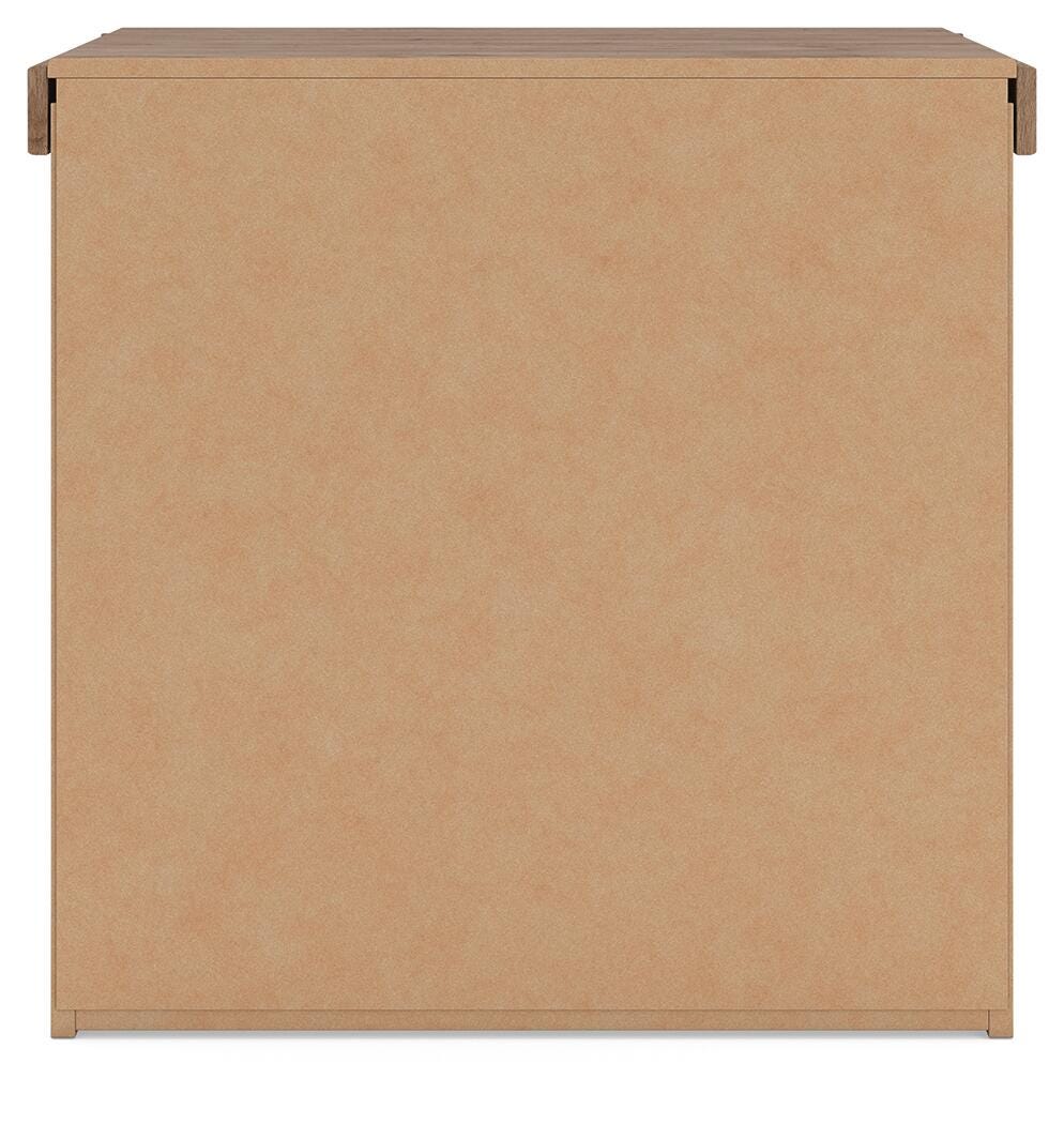 Savonport in White/Brown from Ashley - Luna Furniture