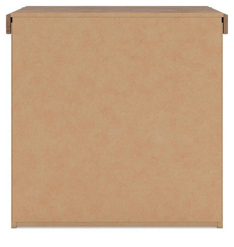 Savonport White/Brown King Panel Bed, Dresser and Nightstand from Ashley - Luna Furniture