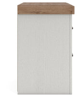 Savonport in White/Brown from Ashley - Luna Furniture