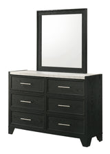Lamar Black Bedroom Mirror (Mirror Only) from Crown Mark - Luna Furniture