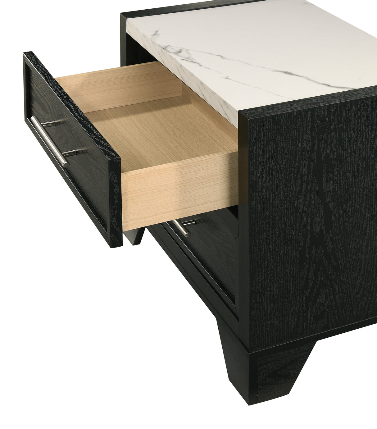 Lamar Black Nightstand from Crown Mark - Luna Furniture
