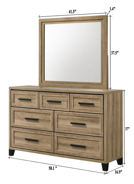 Jameson Brown Bedroom Set from Crown Mark - Luna Furniture