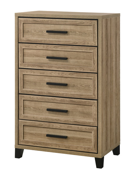 Jameson Brown Bedroom Set from Crown Mark - Luna Furniture