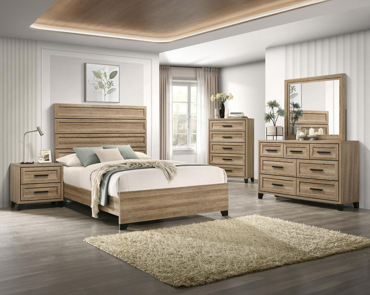 Jameson Brown Bedroom Set from Crown Mark - Luna Furniture