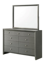 Denker Gunmetal Dresser from Crown Mark - Luna Furniture