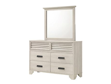 Sarter White Mirror (Mirror Only) from Crown Mark - Luna Furniture