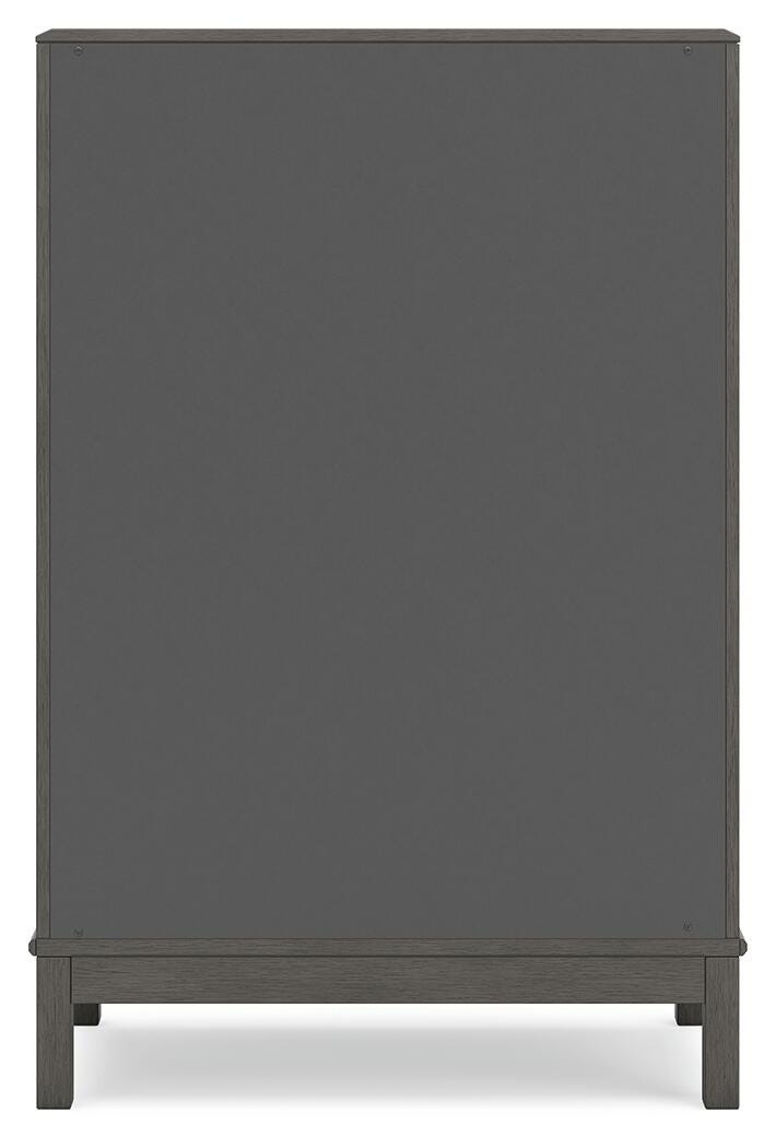 Mazing Gray Chest of Drawers from Ashley - Luna Furniture
