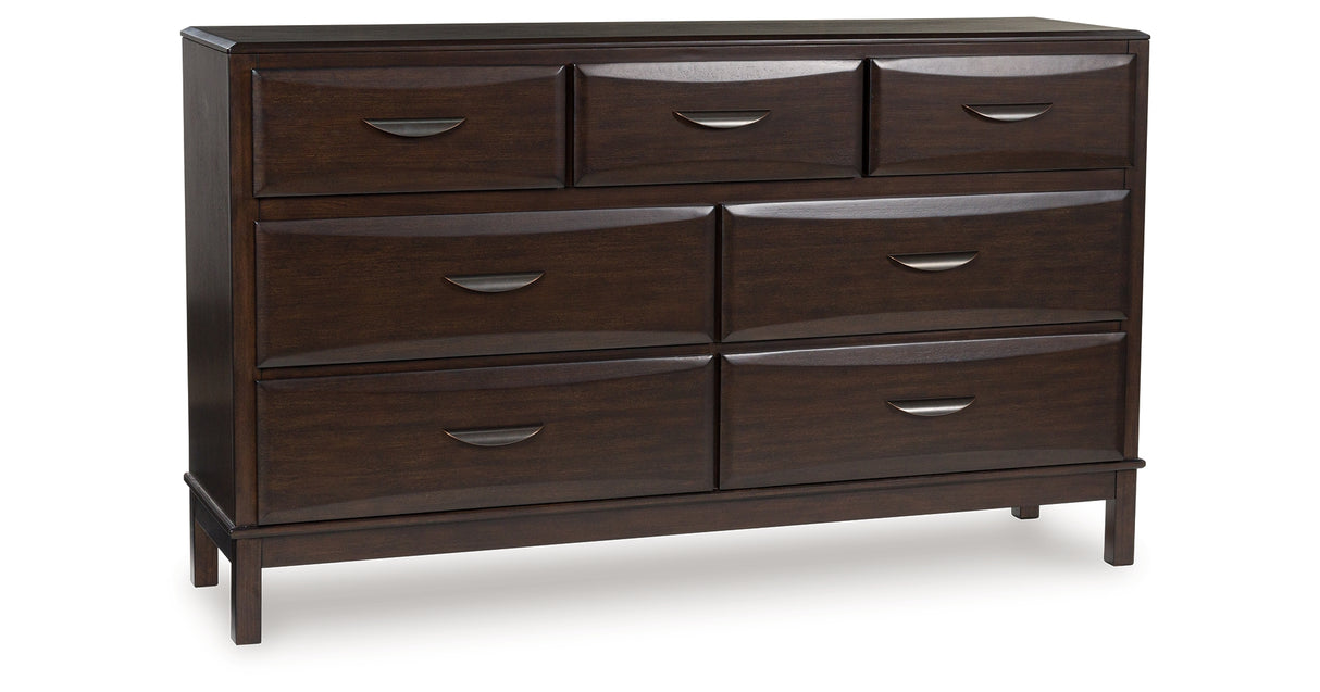 Vanmore Dark Brown Dresser from Ashley - Luna Furniture