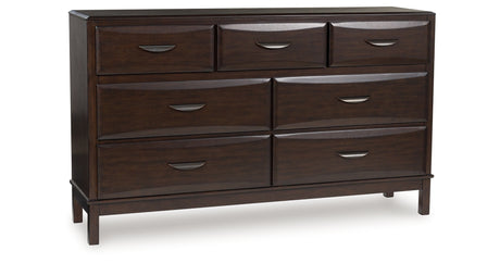 Vanmore Dark Brown Dresser from Ashley - Luna Furniture