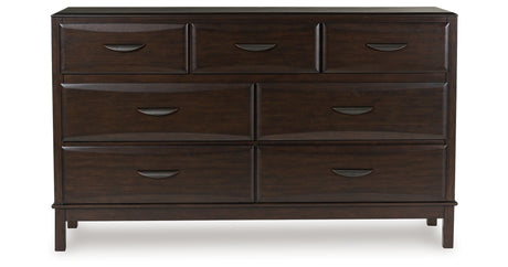 Vanmore Dark Brown Dresser from Ashley - Luna Furniture