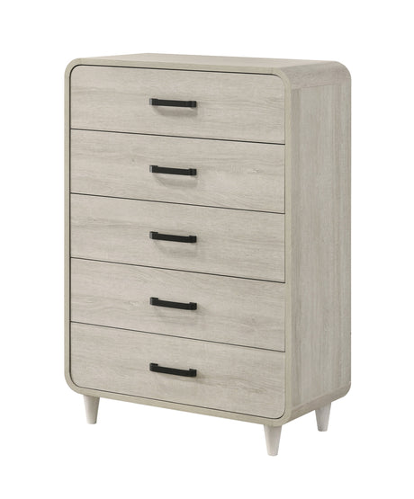 Nyomi White Chest from Crown Mark - Luna Furniture