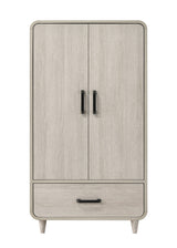 Nyomi White Armoire from Crown Mark - Luna Furniture