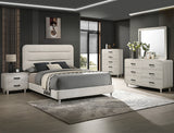 Nyomi White Nightstand from Crown Mark - Luna Furniture
