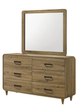 Nyomi Light Brown Panel Bedroom Set from Crown Mark - Luna Furniture