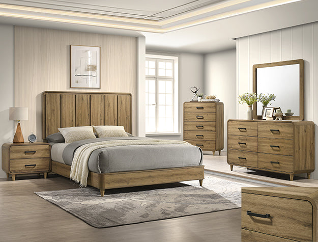 Nyomi Light Brown Dresser from Crown Mark - Luna Furniture