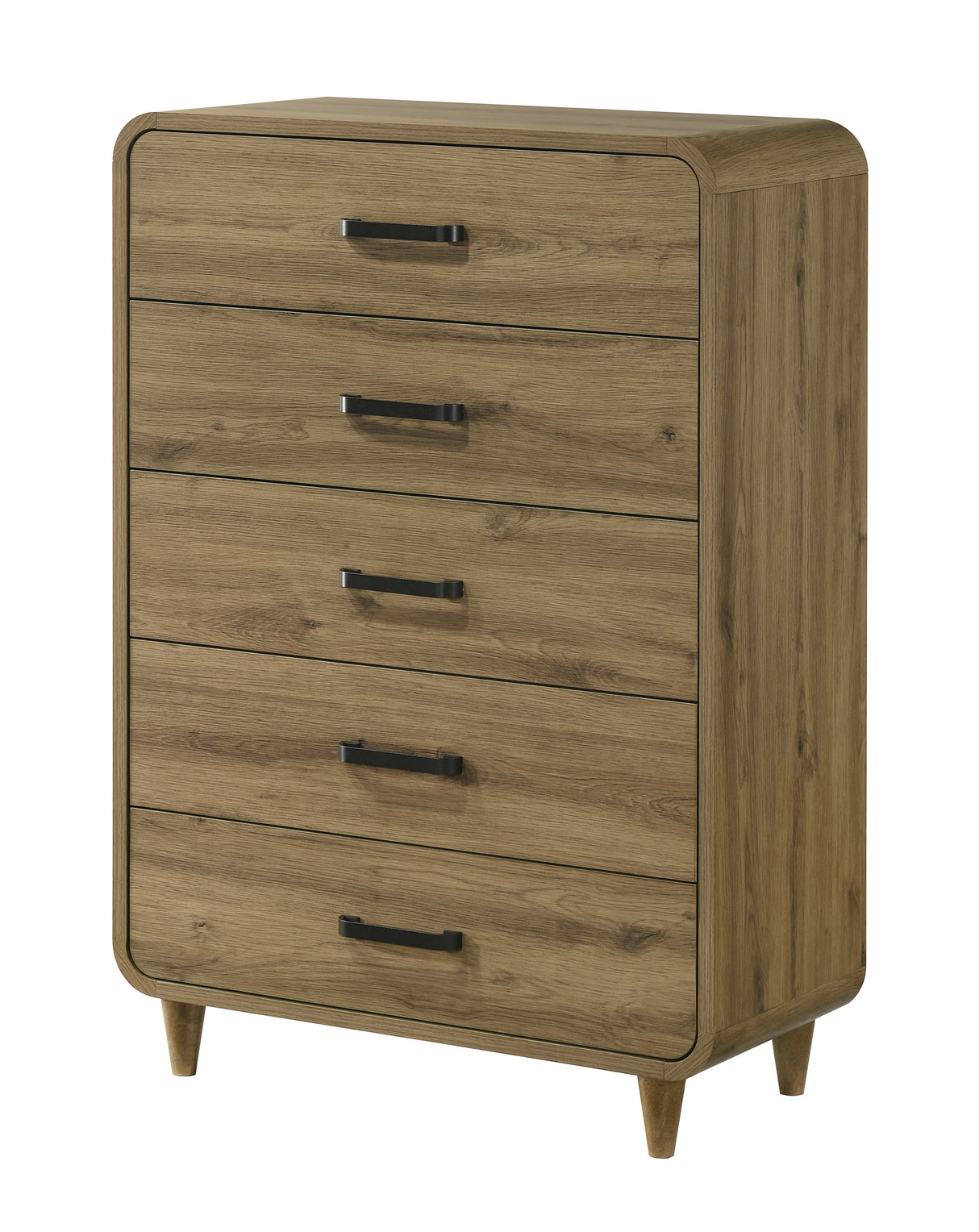 Nyomi Light Brown Panel Bedroom Set from Crown Mark - Luna Furniture