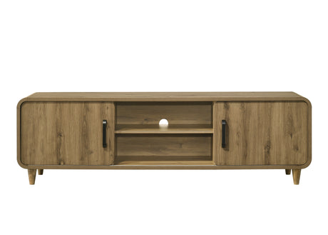 Nyomi Light Brown TV Stand from Crown Mark - Luna Furniture