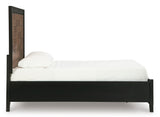 Kraeburn Brown/Black King Storage Panel Bed from Ashley - Luna Furniture