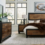 Kraeburn Brown/Black Storage Panel Bedroom Set from Ashley - Luna Furniture