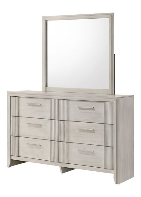 Carlton White Mist Dresser from Crown Mark - Luna Furniture