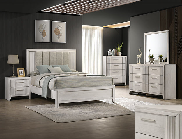 Carlton White Mist Dresser from Crown Mark - Luna Furniture