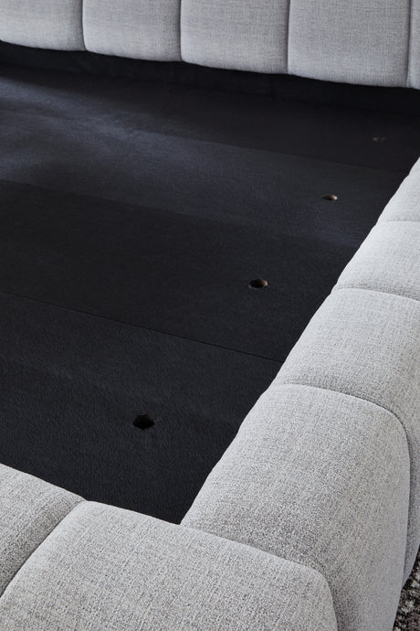 Grendusk Light Gray King Upholstered Bed from Ashley - Luna Furniture