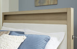 Calmoro Gray Bookcase Storage Panel Bedroom Set from Ashley Furniture - Luna Furniture