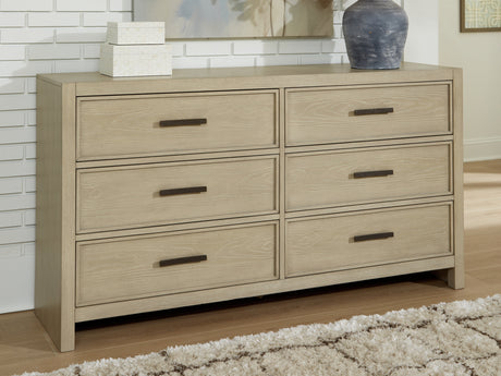 Calmoro Gray Dresser from Ashley Furniture - Luna Furniture